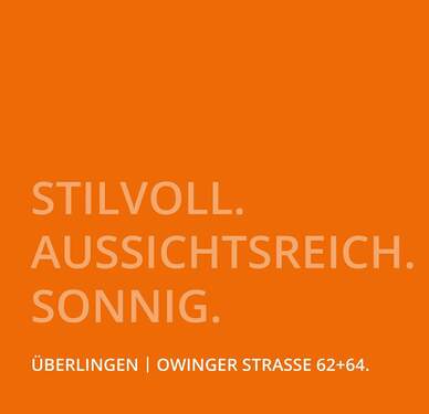 Stilvoll. Aussichtsreich. Sonnig. - 3 Zimmer Etagenwohnung zum Kaufen in Überlingen