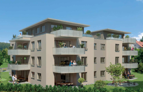 Ansicht - Etagenwohnung mit 64,90 m&sup2; in Überlingen zum Kaufen