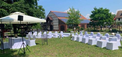 Bestuhlung im Freien - 