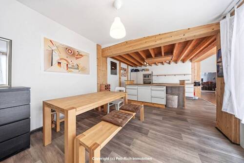 Essbereich Hinterhaus EG - 1 Zimmer Mehrfamilienhaus, Wohnhaus zum Kaufen in Karlsruhe