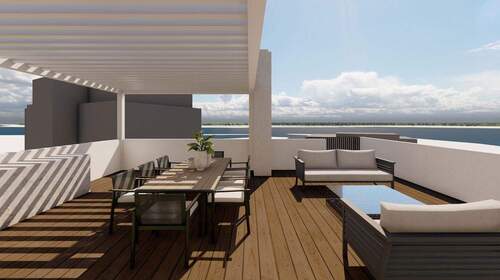 Terrasse Büroräume - Grundstück in Zwenkau