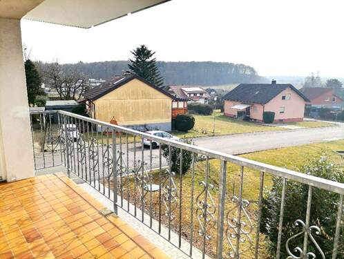 Blick vom Balkon - 