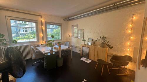 Büroansicht - Dein Büro im Coworking Space kreativ flexibel all inclusiv - All-in-Miete