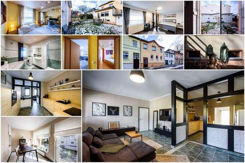 Collage - Mehr als 1 Wohnung: Gepflegtes Reihenhaus als Einstieg ins Eigentum-klein im Aufwand-groß im Gefühl!