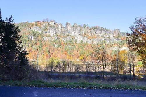 Grundstücksansicht - +++ Einmalige Chance! - Baugrund mit freiem Blick auf die Bastei +++