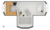 Grundriss Galerie 3D - 