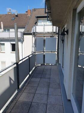 Balkon 2 - Etagenwohnung mit 75,10 m&sup2; in Krefeld zum Kaufen