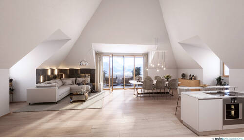 Innenvisualisierung - 3 Zimmer Etagenwohnung zum Kaufen in Bad Reichenhall