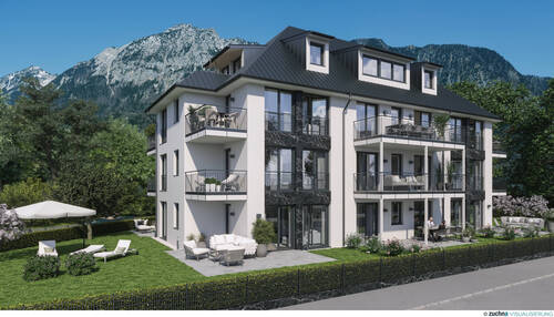 Visualisierung - Etagenwohnung mit 126,20 m² in Bad Reichenhall zum Kaufen