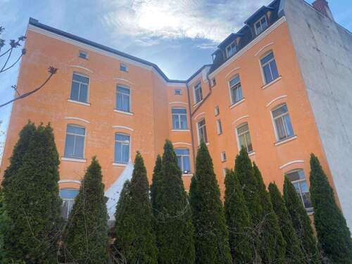 Rückansicht - 2 Zimmer Mehrfamilienhaus, Wohnhaus zum Kaufen in Halle (Saale)