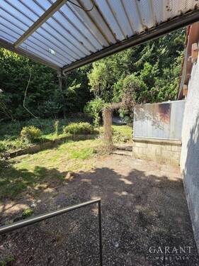 Terrasse unten - 5 Zimmer Einfamilienhaus in Tübingen