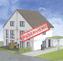 NUR NOCH EINE HÄLFTE FREI! Neubau-DHH in zentraler Lage von Schönaich