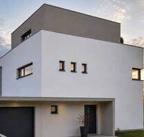 Modernes Architektenhaus im Bauhausstil in begehrter Lage von Bad Nauheim - provisionsfrei