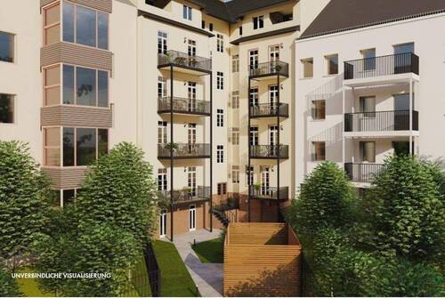 Visualisierung Innenhof - 