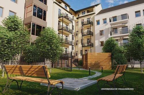 Visualisierung Innenhof - 