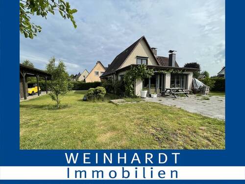 Blick Richtung Anbau - Einfamilienhaus mit großem Grundstück in absolut ruhiger Lage von Tornesch