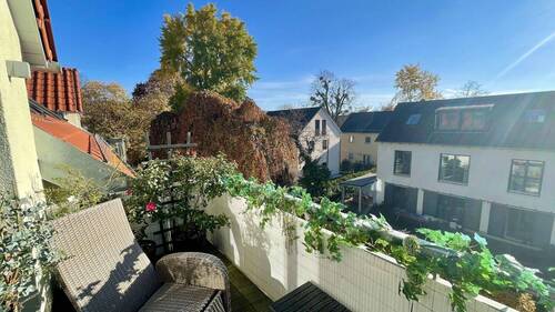 Blick vom Balkon - 