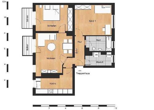 Bild 4 - Etagenwohnung mit 87,90 m² in Oschersleben zur Miete