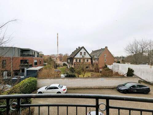 Blick vom Balkon - Etagenwohnung mit 97,50 m&sup2; in Münster zum Kaufen