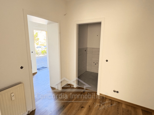 Flur - Terrassenwohnung mit 55,60 m&sup2; in Schipkau zur Miete