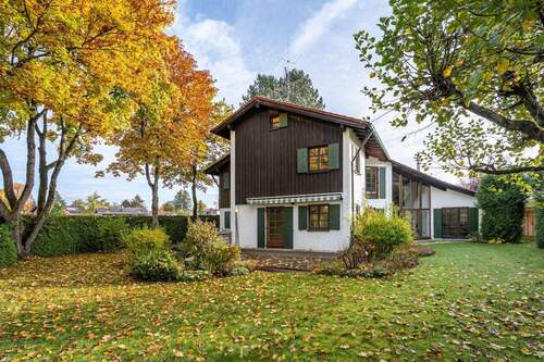 Außenansicht - AIGNER - Seeshaupt - Großzügiges Einfamilienhaus mit idealem Grundriss und idyllischem Garten