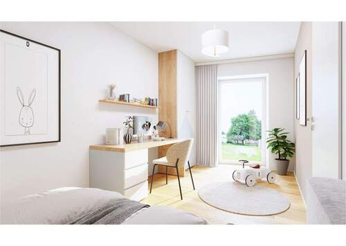 Arbeitszimmer / Kinderzimmer.jpg - 3 Zimmer Etagenwohnung in Nürnberg
