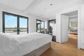 Schlafzimmer mit Rheinblick - 