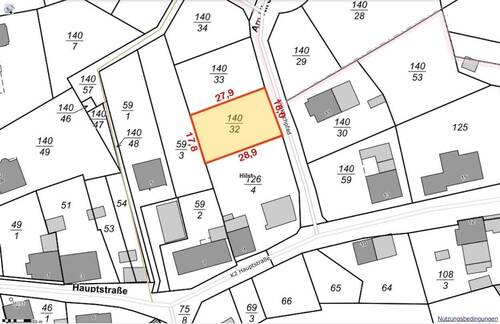 Lageplan SW 140-32 - 