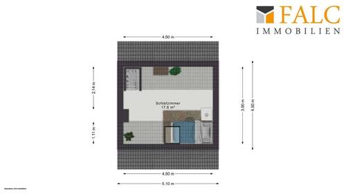 Gästehaus Dachgeschoss - 