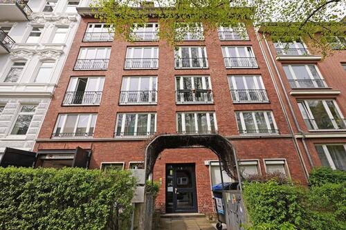 Hausfront - 2 Zimmer Etagenwohnung in Hamburg