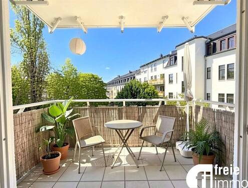 Balkon - (KI generiert) - 2 Zimmer Etagenwohnung in Dresden