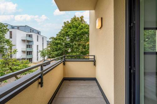 Aussicht vom Balkon - 