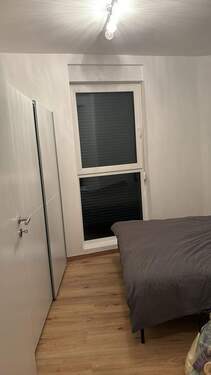 Schlafzimmer - Terrassenwohnung mit 50,20 m&sup2; in Giengen an der Brenz zur Miete