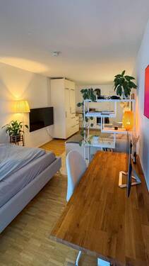 Wohnen/Schlafen - Apartment in Bestlage Schwabinger-Tor mit 36 m² und Balkon