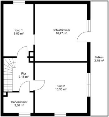 Obergeschoss - 
