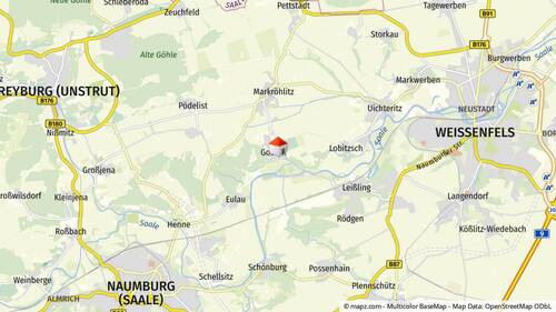 Geolyzer Kartenausschnitt - 