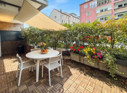 Terrasse im Sommer - 
