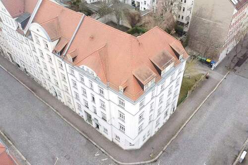 Gebäudeansicht - Etagenwohnung mit 48,30 m&sup2; in Leipzig zum Kaufen