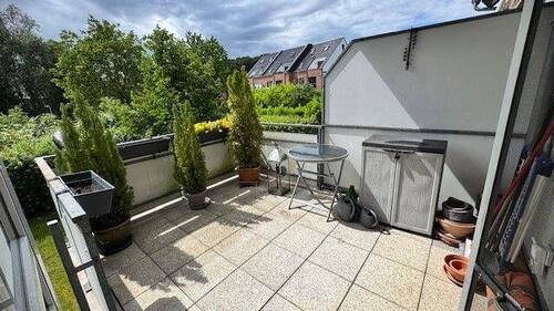 Haltern ETW Neu 26 Balkon (002) - Wohnen in Haltern am See! Barrierefreie ETW mit Balkon und Tiefgaragenstellplatz