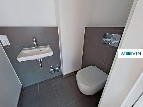 Modernes Gäste-WC - 