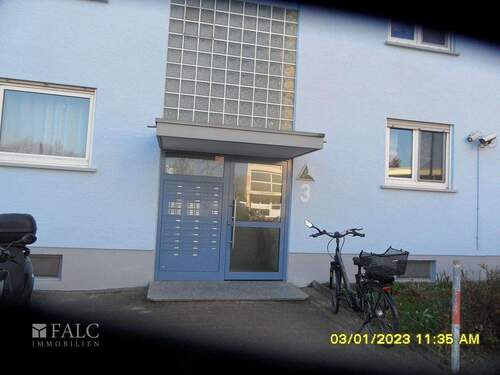 Eingangstür - 1 Zimmer Etagenwohnung zum Kaufen in Germersheim