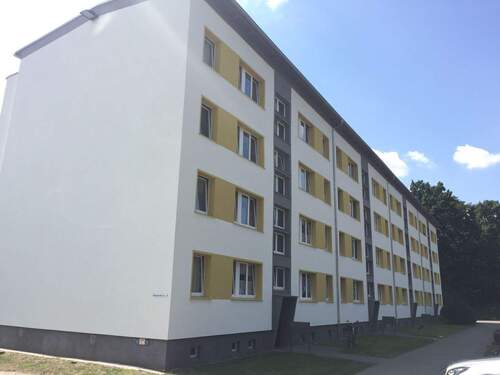 Hausansicht 6a-d - Wohnen mit Grünblick - 3-Zimmerwohnung in 14913 Jüterbog