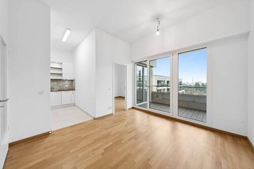 Wohnzimmer - 2 Zimmer Etagenwohnung zum Kaufen in Berlin