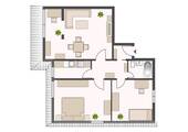 Wohnungsgrundriss - 