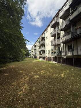 Hofansicht - Etagenwohnung mit 46,00 m² in Leipzig zur Miete