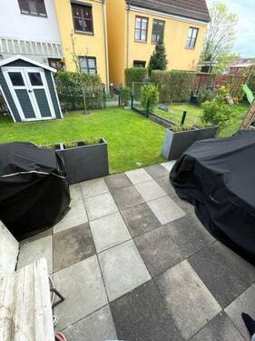 Terrasse - Reihenmittelhaus mit 143,00 m&sup2; in Berlin zum Kaufen