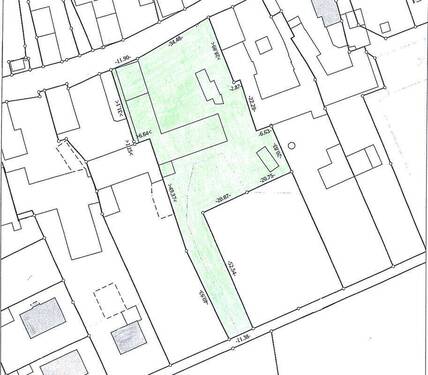 Grundstückszuschnitt - 