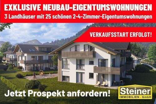 Neubau - Im Paket: Neubau-Mehrfamilienhaus im Zentrum mit 24 Wohnungen, TG-Plätzen, Haus 1+2+3