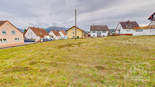 Blick vom Bauplatz Richtung Südost - 