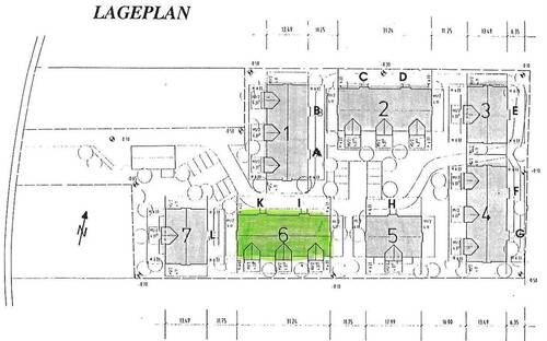 Lageplan, Wohnung im Haus 6 - 